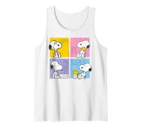 Peanuts Snoopy Woodstock Happy Fun Hungry Classic Sleepy Débardeur