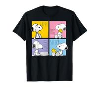 Peanuts Snoopy Woodstock Happy Fun Hungry Sleepy Classic T-Shirt