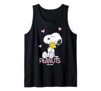 Peanuts - Snoopy Woodstock Je Te tiens fermement Débardeur