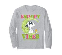 Peanuts Snoopy Woodstock Joe Cool Weird Dreams Rétro Friends Manche Longue