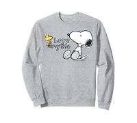Peanuts Snoopy Woodstock Love Life Good Friends Classic Fun Sweatshirt