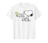 Peanuts Snoopy Woodstock Love Life Good Friends Classic Fun T-Shirt