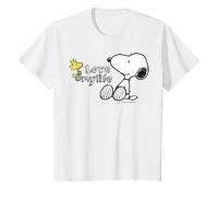 Peanuts Snoopy Woodstock Love Life Good Friends Classic Fun T-Shirt