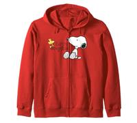 Peanuts Snoopy Woodstock Love Life Good Friends Fun Classic Sweat à Capuche