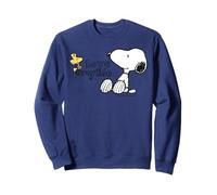 Peanuts Snoopy Woodstock Love Life Good Friends Fun Classic Sweatshirt