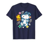 Peanuts - Snoopy Woodstock Patchs T-Shirt