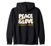 Peanuts - Snoopy Woodstock Peace & Love Sweat à Capuche