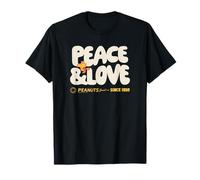 Peanuts - Snoopy Woodstock Peace & Love T-Shirt