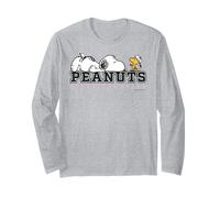 Peanuts Snoopy Woodstock Relax Champion College Classic Fun Manche Longue