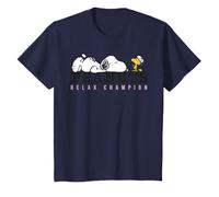 Peanuts Snoopy Woodstock Relax Champion College Fun Classic T-Shirt