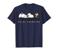 Peanuts Snoopy Woodstock Relax Champion College Fun Classic T-Shirt