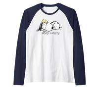 Peanuts Snoopy Woodstock Sleep Society Sweet Classic Dreams Manche Raglan