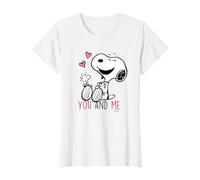 Peanuts - Snoopy You and Me, Pink T-Shirt