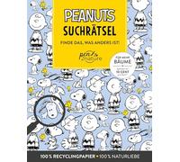 Peanuts Suchrätsel: Finde das, was anders ist! I Das Rätselbuch für alles Fans von Snoopy, Charlie Brown & Co.