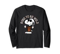Peanuts T-shirt à manches longues Halloween Snoopy Bone 2 Be Wild Manche Longue