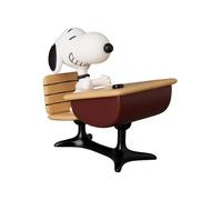 Peanuts UDF Series 18 Mini Snoopy Figure avec bureau 9 cm Medicom