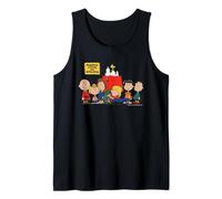 Peanuts Vintage Snoopy Woodstock Gang Happy Friendship BFF Débardeur