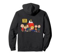 Peanuts Vintage Snoopy Woodstock Gang Happy Friendship BFF Sweat à Capuche