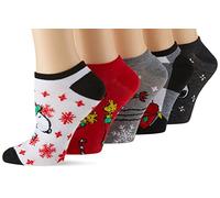 Peanuts Women's Snoopy 5 Pack No Show Socks Casual Sock