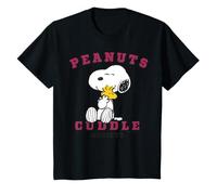 Peanuts Woodstock Cuddle Society College Team Friends Rétro T-Shirt