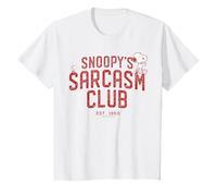 Peanuts Woodstock Sarcasm Club College Team Classic Friends T-Shirt