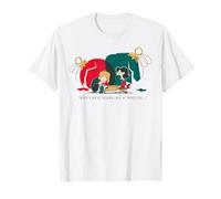 Peanuts Xmas Sally Schroeder Mistletoe Kiss Piano de Noël T-Shirt