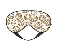 Peanuts7 Masque de sommeil double face pour homme et femme - Occultant pour dormir et voyager