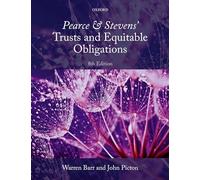 Pearce & Stevens' Trusts and Equitable Obligations