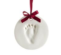 Pearhead Ornement Souvenir Empreinte Main/Pied, Blanc, 1 Unité