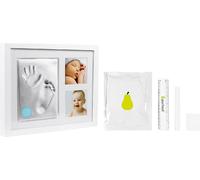 Pearhead Babyprints Cadre souvenir pour 2 photos et empreintes de pied
