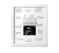 Pearhead Cadre de signature Hello Little One Guest avec livre de dédicace alternatif pour fête prénatale, échographie pour fille ou garçon
