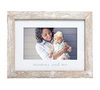 Pearhead Cadre photo rustique Mommy and Me - Accessoire pour nouvelle maman et future maman - Décoration de chambre d'enfant - Style vieilli - 1 pièce
