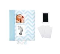 Livre de naissance bébé 2 en 1 Bleu en Anglais - Pearhead