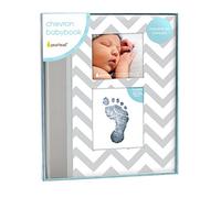 Pearhead P62206 Chevron Livre de Bébé avec Clean-Touch Encreur