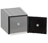 Pearl 10 Boîtiers Range-CD Double Noir