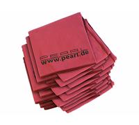 Pearl 10 draps de bain microfibre - 180 x 90 cm - Bordeaux