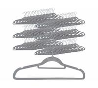 Pearl 120 cintres antidérapants - coloris gris foncé