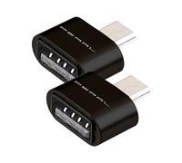 Pearl 2 adaptateurs USB - Micro USB OTG avec boîtier en aluminium