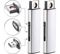 Pearl : 2 briquets électroniques USB 7 W à spirale incandescente G