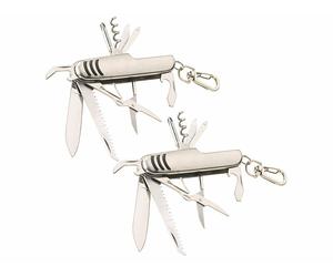 Pearl 2 couteaux de poche multifonction 11 en 1