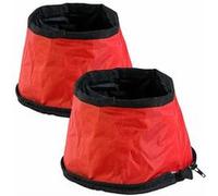 Pearl : 2 gamelles de voyage pour petits chiens et chats G