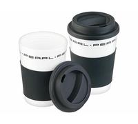 Pearl 2 gobelets "Coffee To Go" à double-paroi avec couvercle - 350 ml