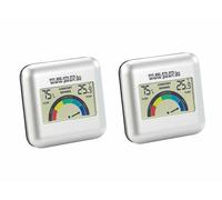 Pearl 2 hygromètres digitaux à piles avec fonction thermomètre