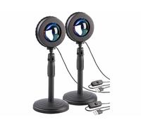 Pearl 2 lampes coucher de soleil LED