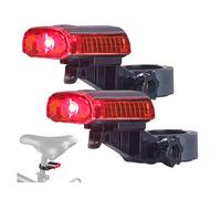 Pearl 2 lampes de sécurité à LED rouge avec câble de chargement USB