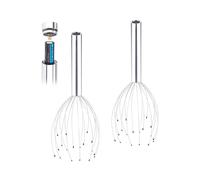Pearl 2 masseurs de tête électriques vibrants à 18 bras