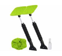 Pearl 2 nettoyeurs télescopiques pour pare-brise avec grattoir