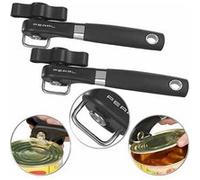 Pearl : 2 ouvre-boîtes antidérapants avec lame en acier inoxydable G