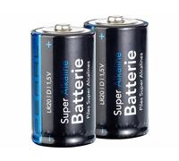 2 Piles super alcaline type D [Pearl]