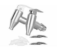 Pearl 2 robinets en acier inoxydable pour distributeur de boisson RGS-350 et RGS-800